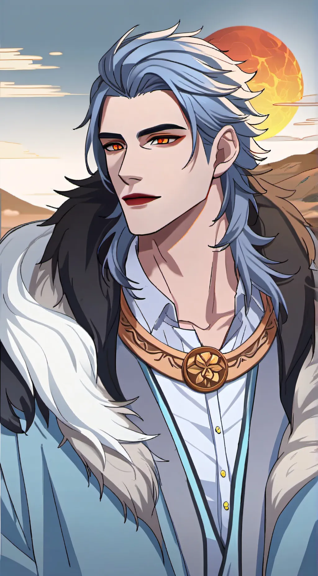 ai character: Devin background