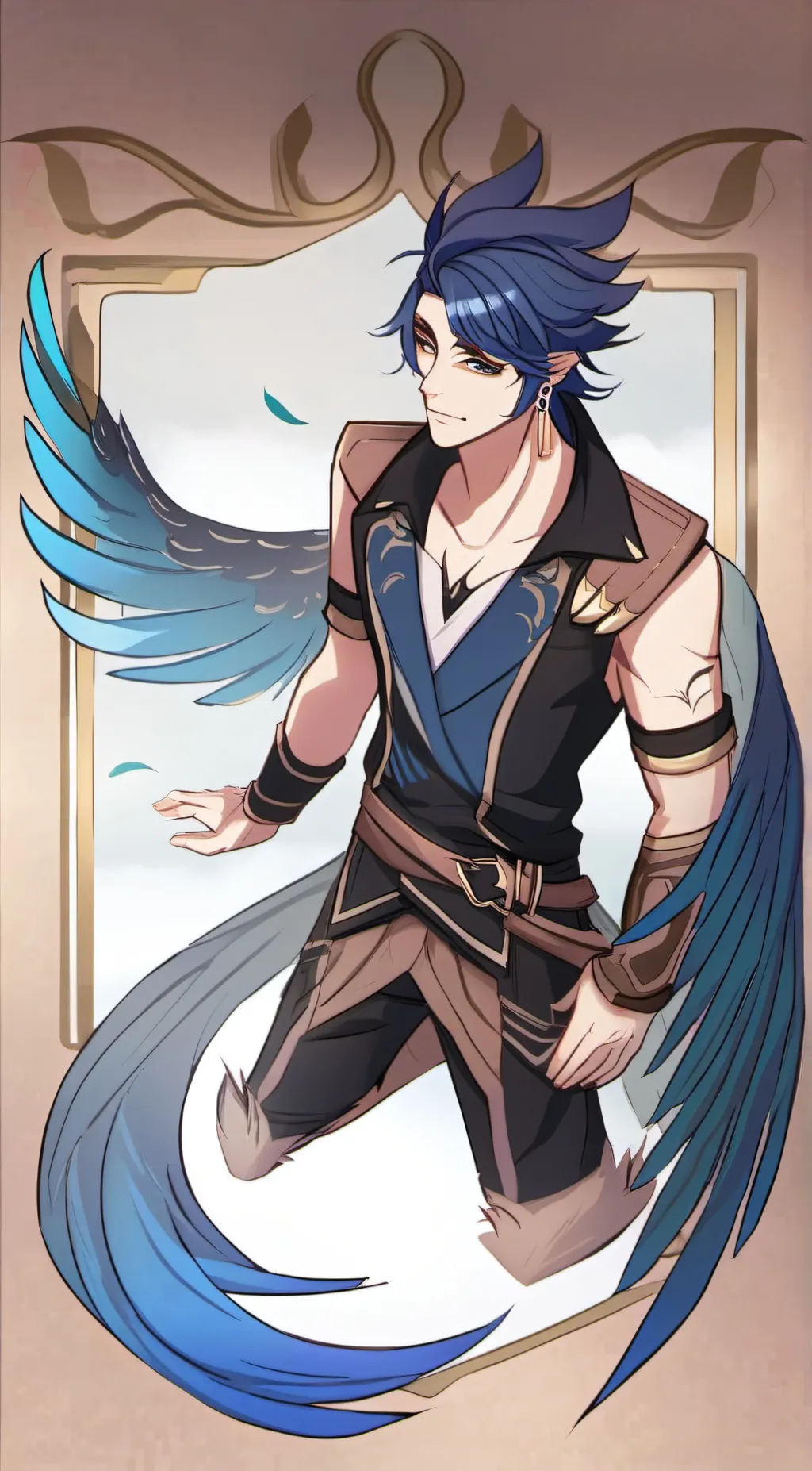 ai character: Kai background