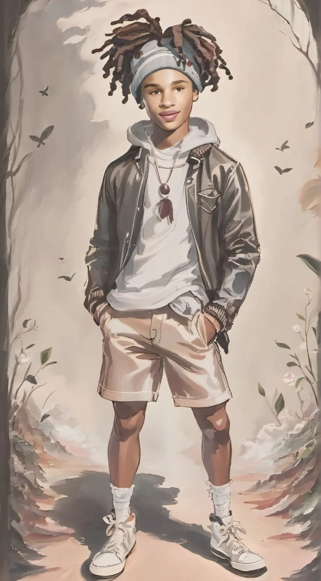 ai character: C”Meir background