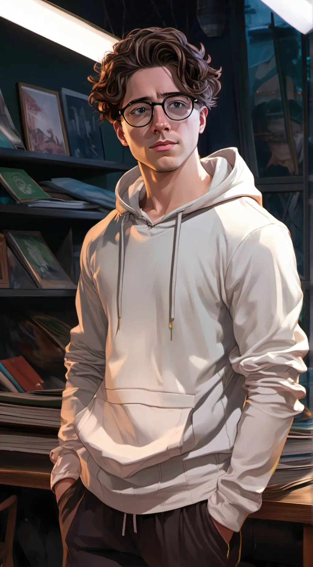 ai character: Caleb background