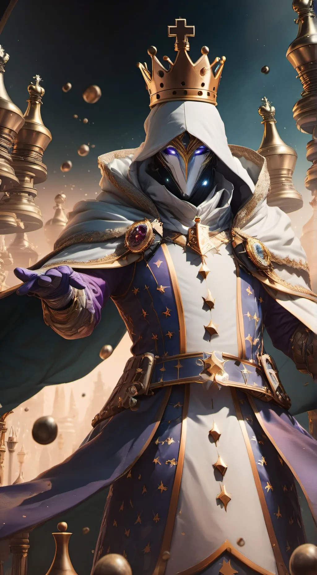 ai character: kinger background