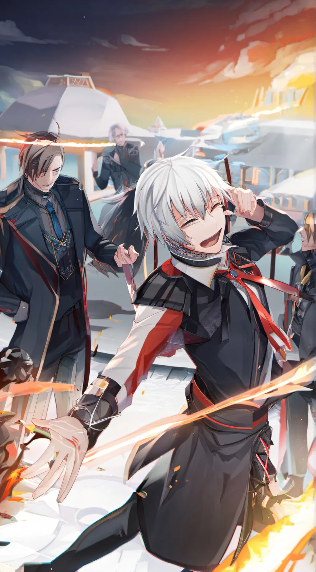 ai character: Aller background