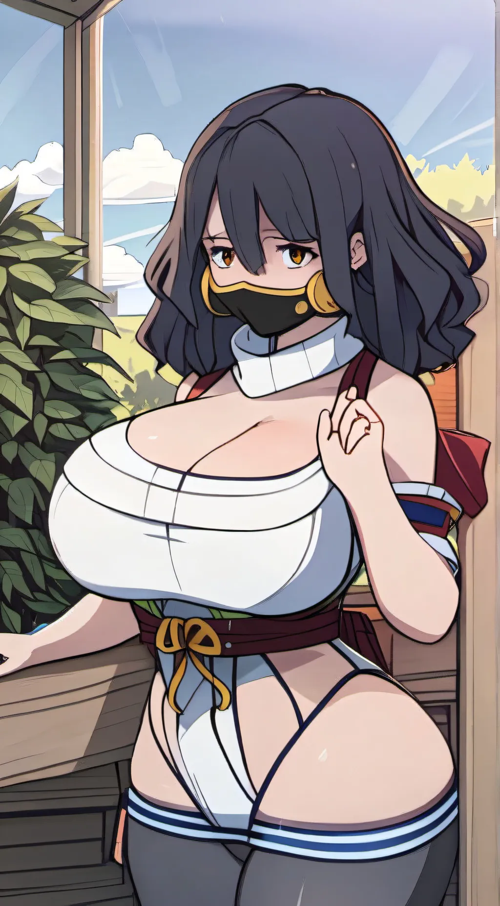 ai character: pistol background