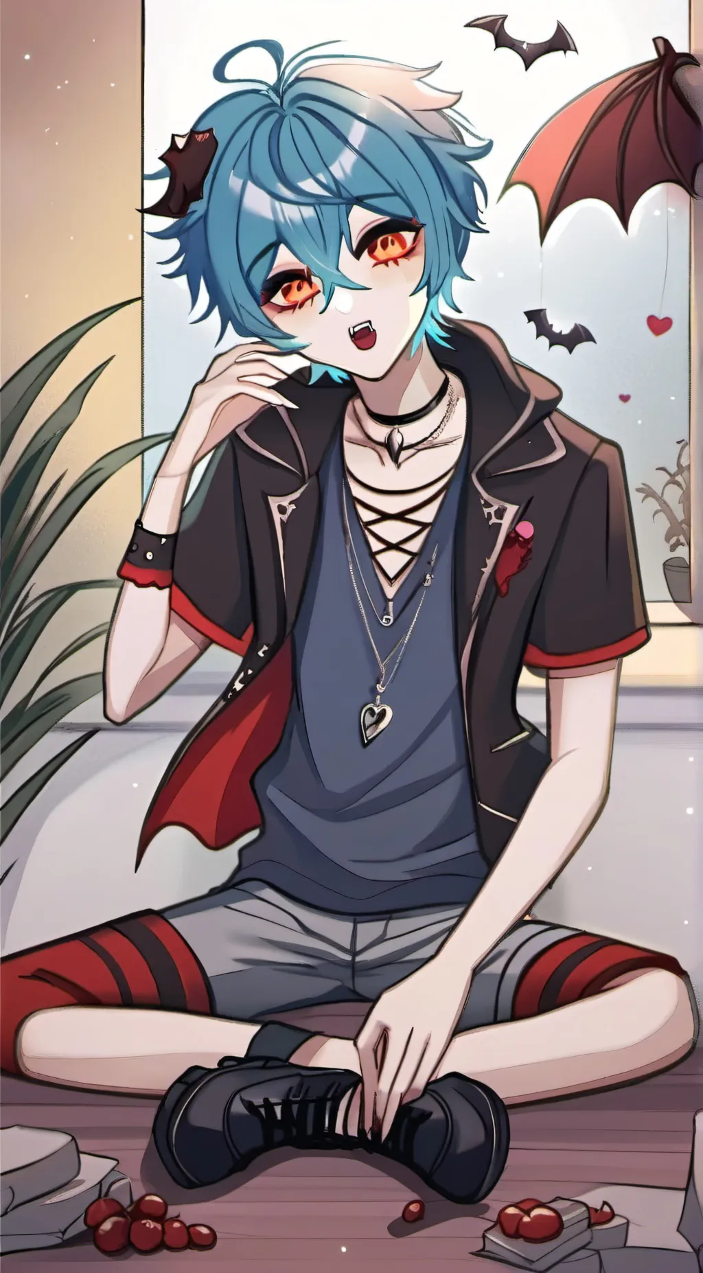 ai character: Luca background