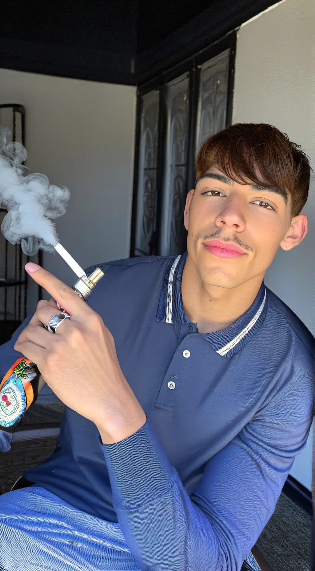 ai character: Polo Gonzalez  background