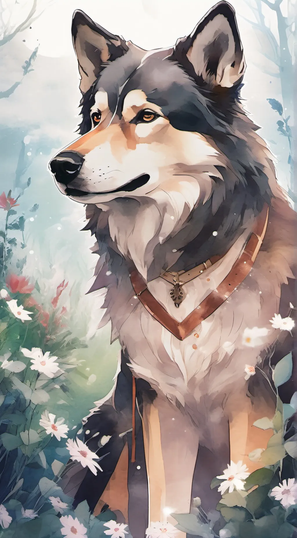 ai character: Shadow background