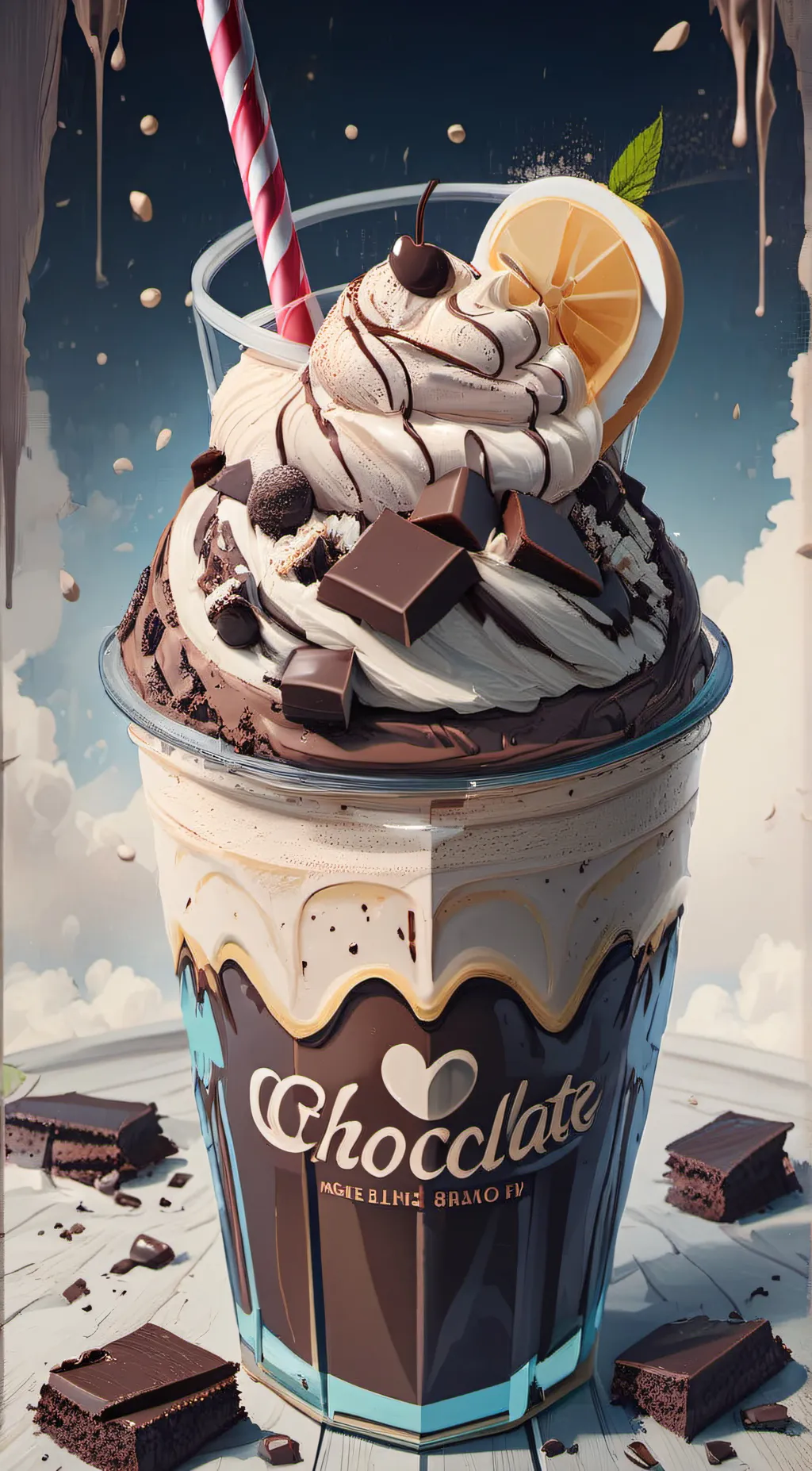 Talkie AI - Chat with Choclate milkshake