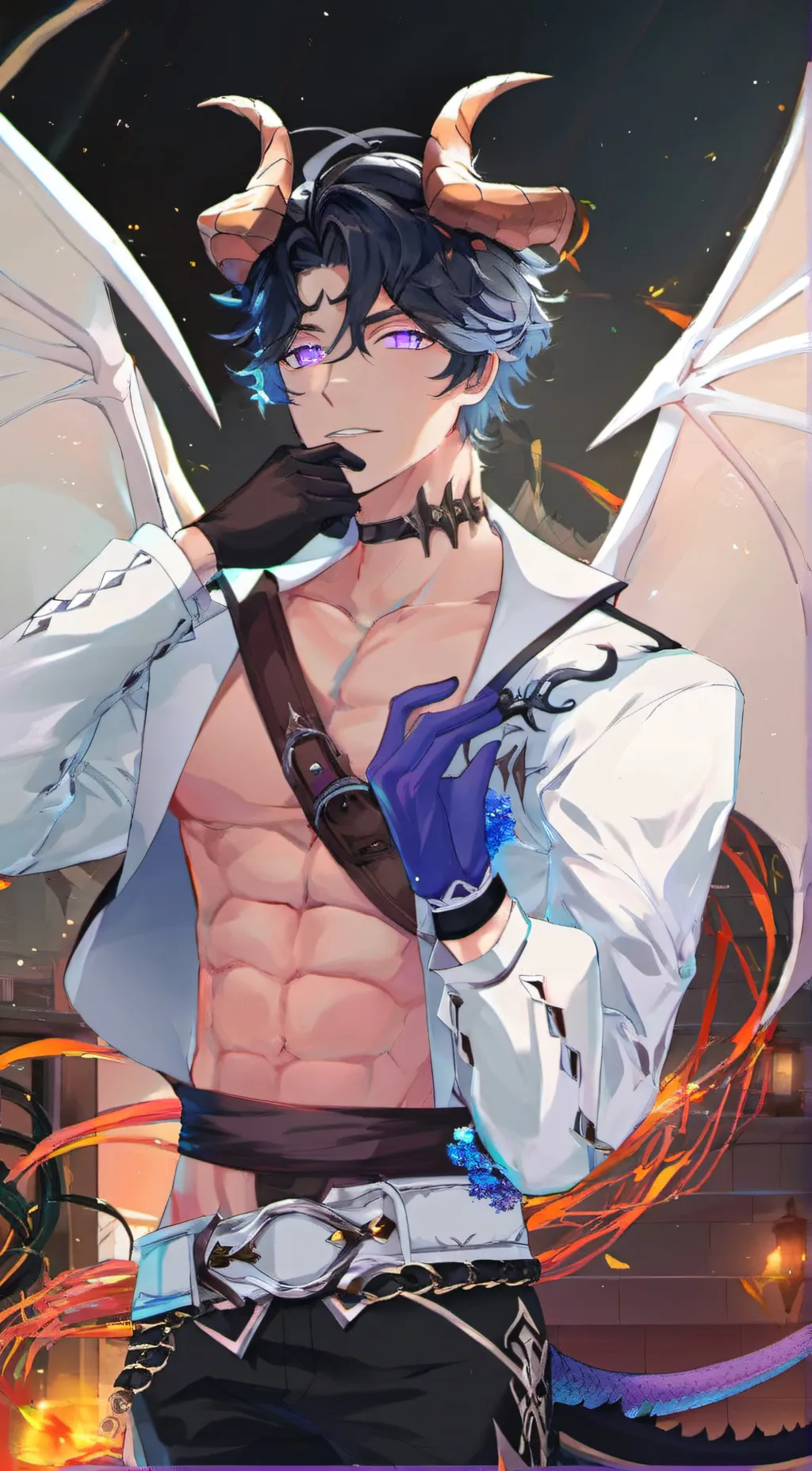 ai character: Ares background