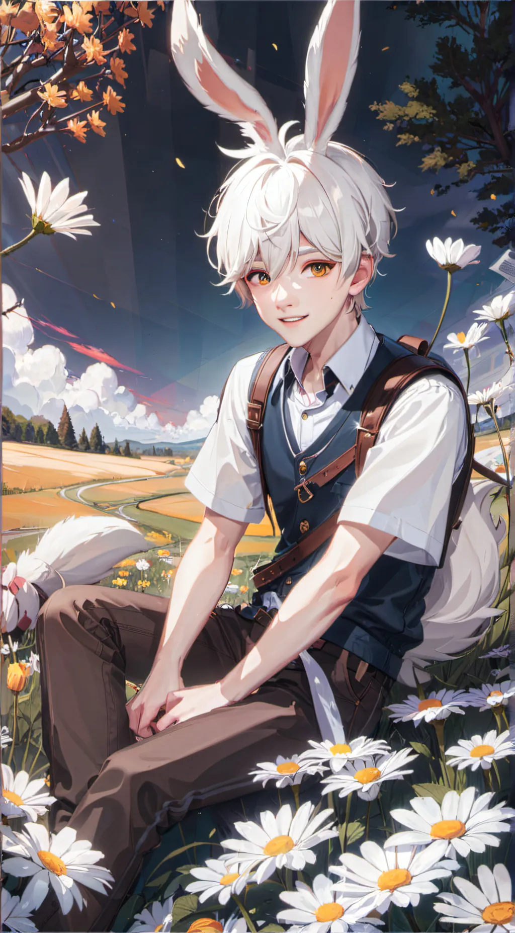 ai character: Asher(MLM) background