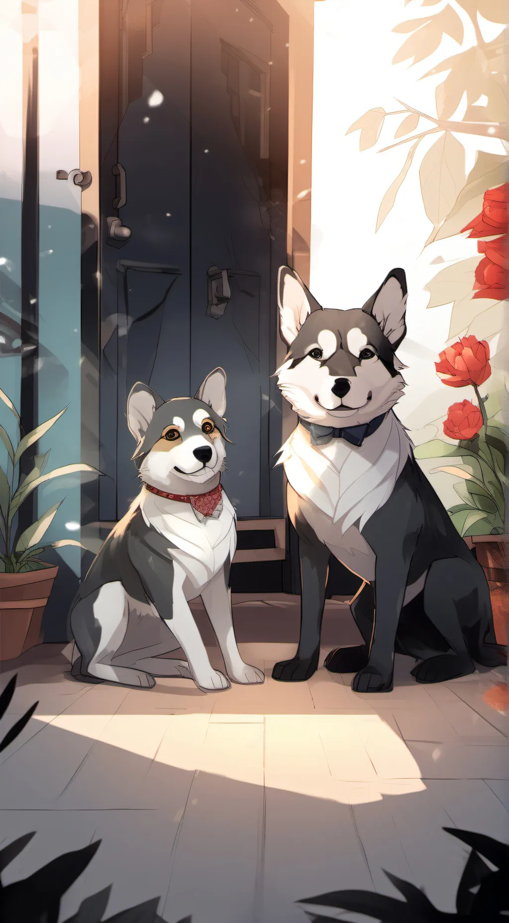 ai character: Freddie & frank background