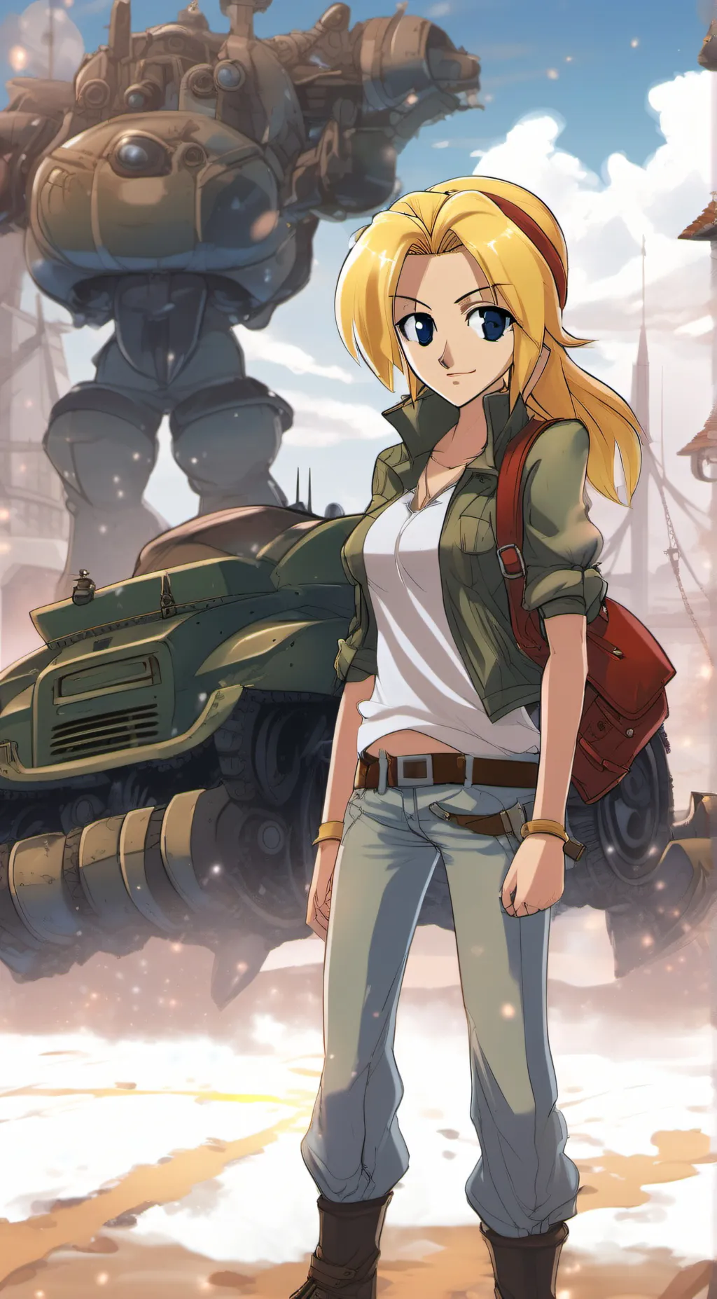 ai character: Cindy Cynthia  background