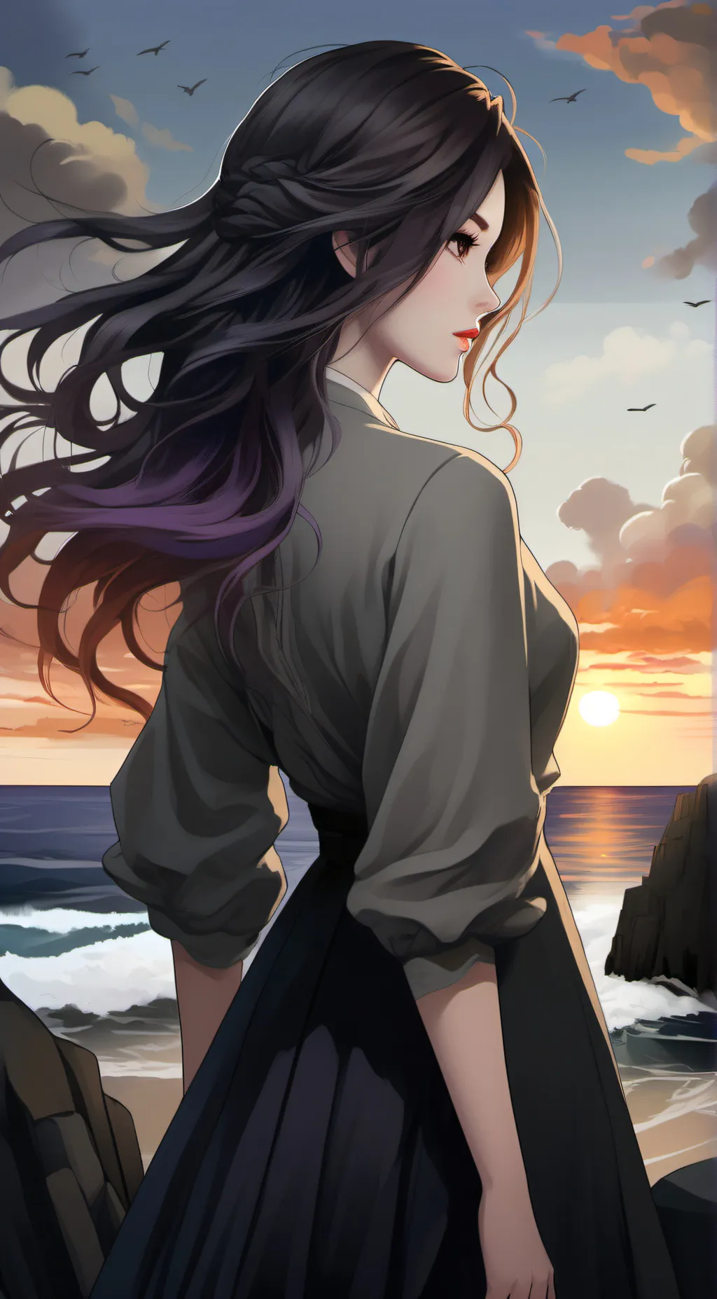 ai character: Lily Smith background