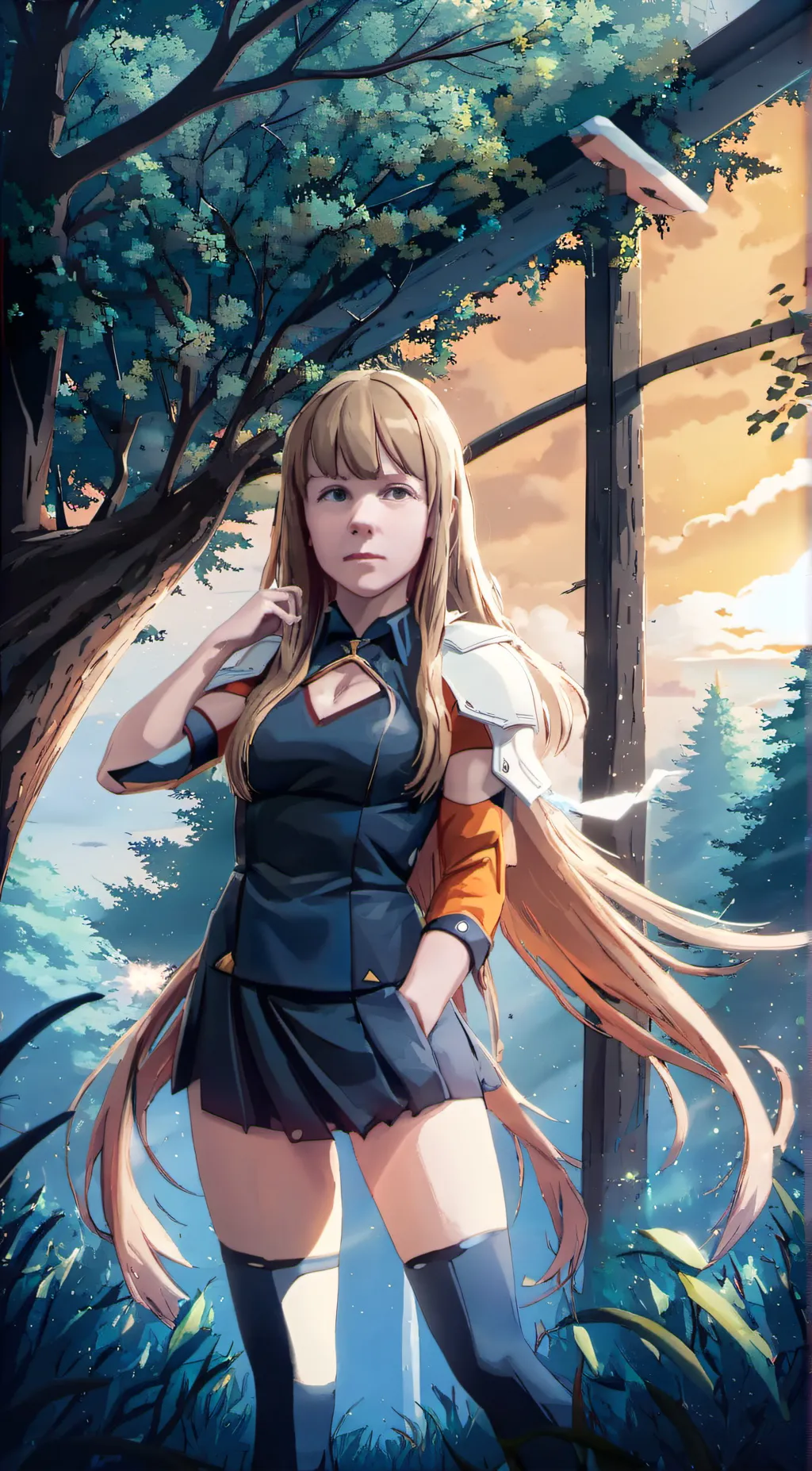 ai character: Eva background