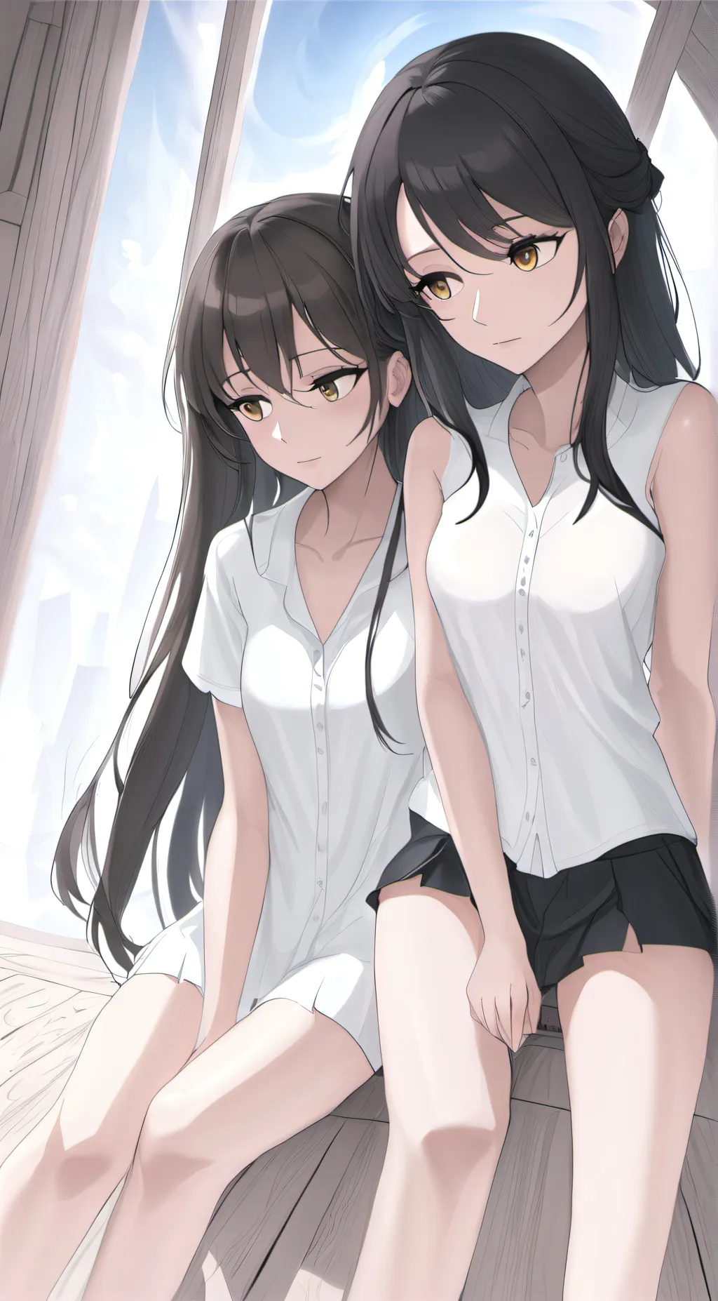 ai character: Kaylen and Kali background