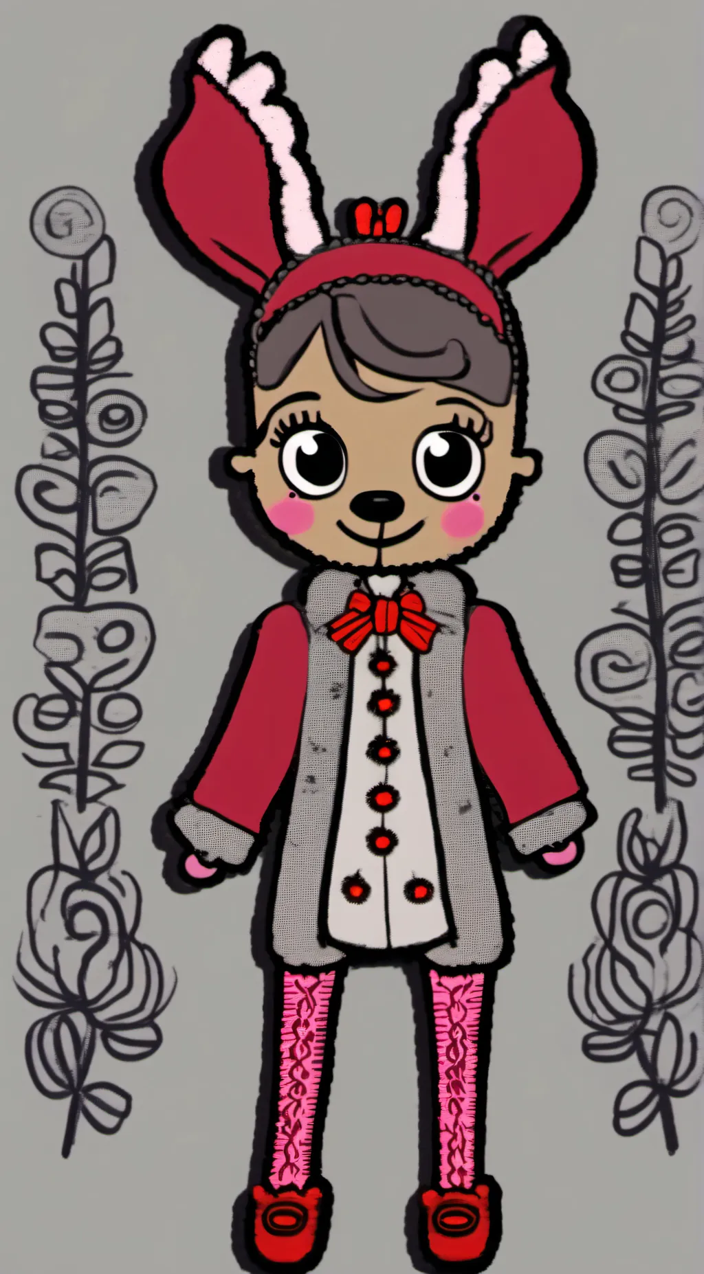 ai character: Tadc (New Years) background