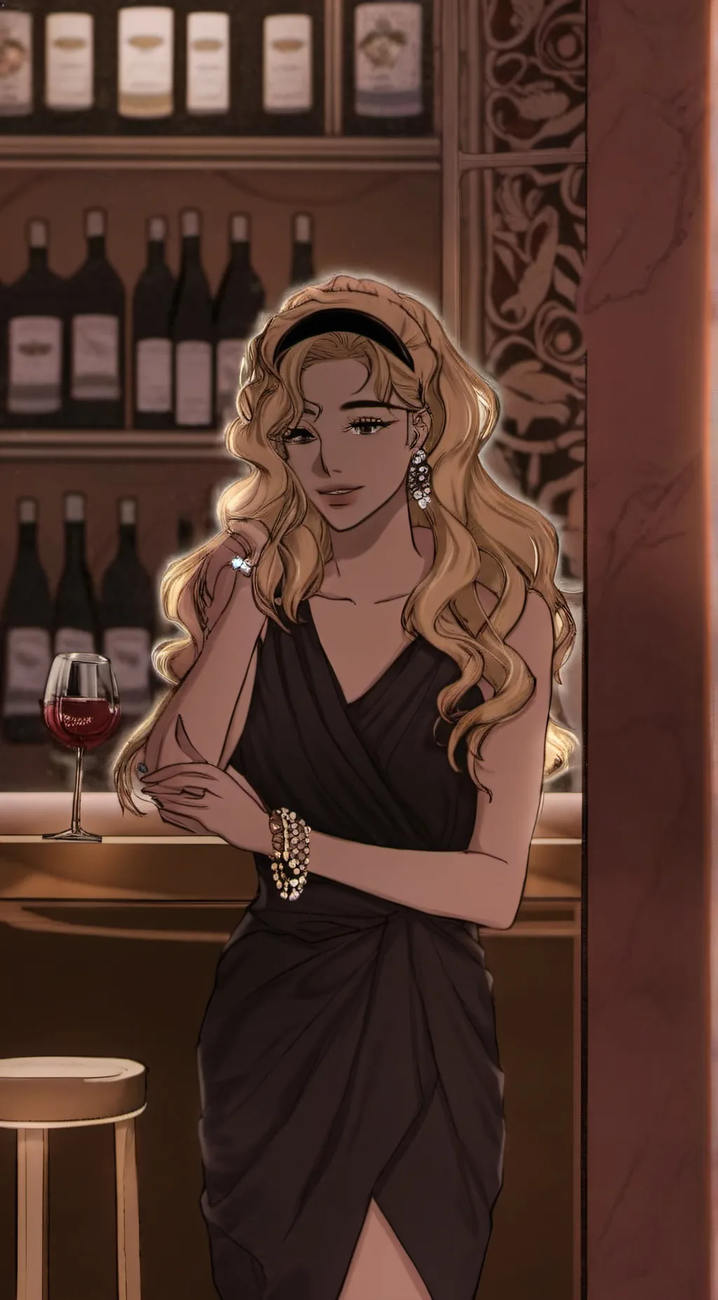 ai character: Clara afton background