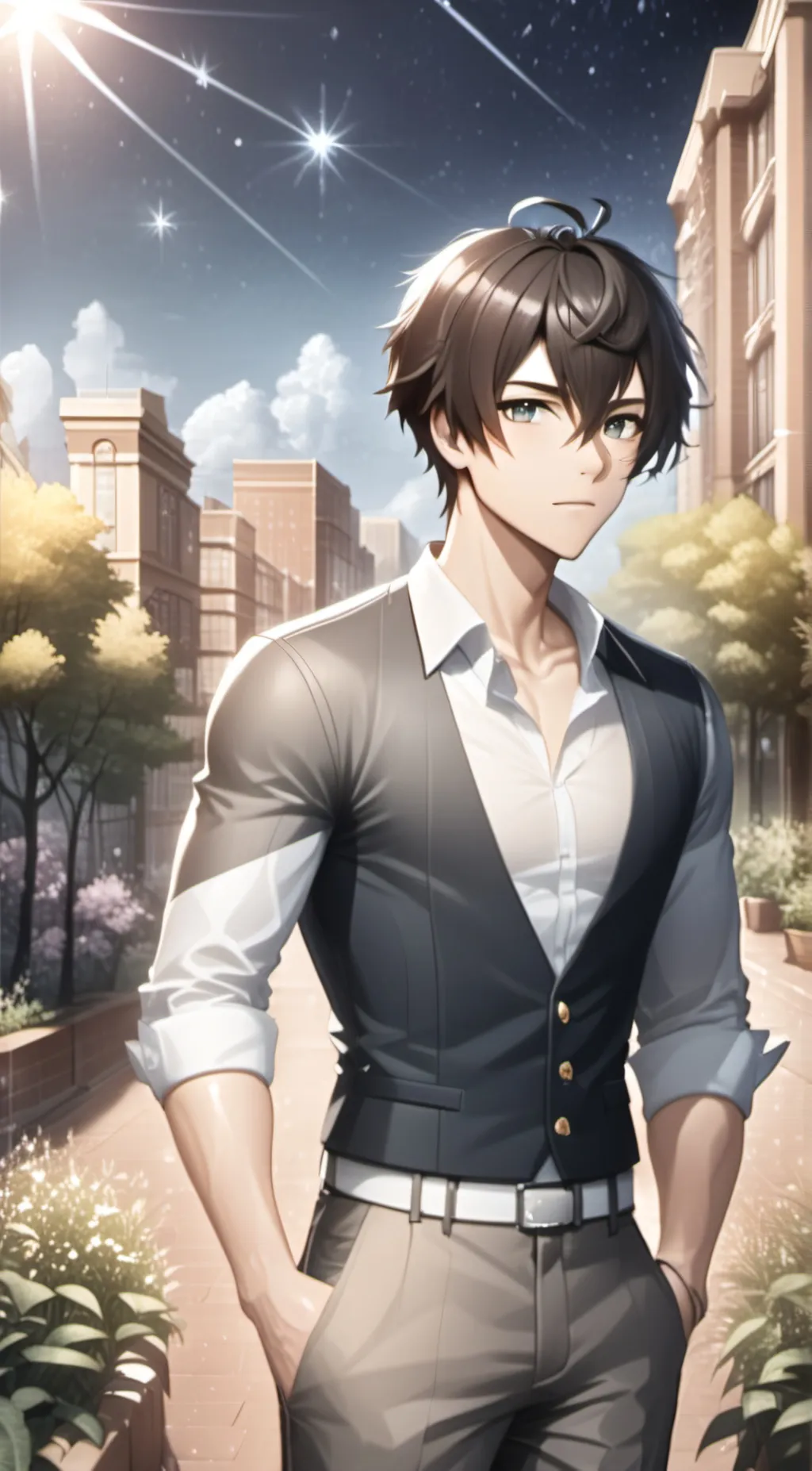 ai character: Liam background