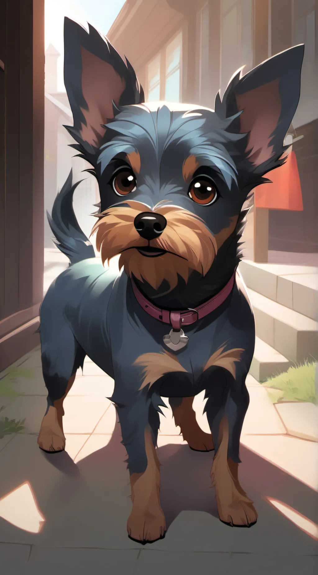 ai character: Maxie  background