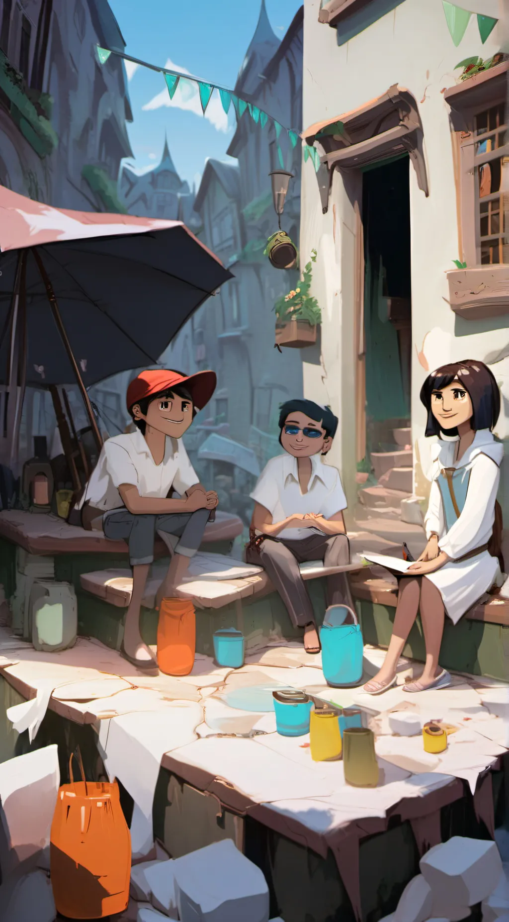 ai character: Symbol lore background