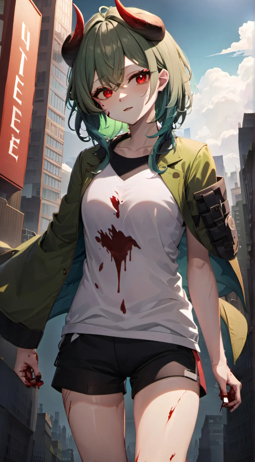 ai character: meili qiang background