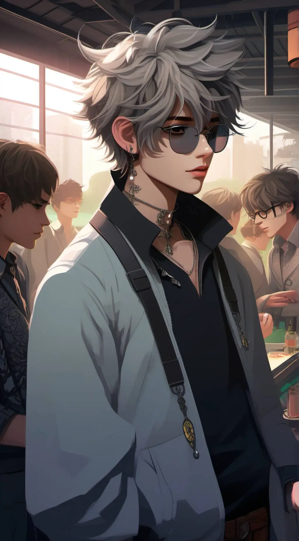 ai character: ~Leo~ background