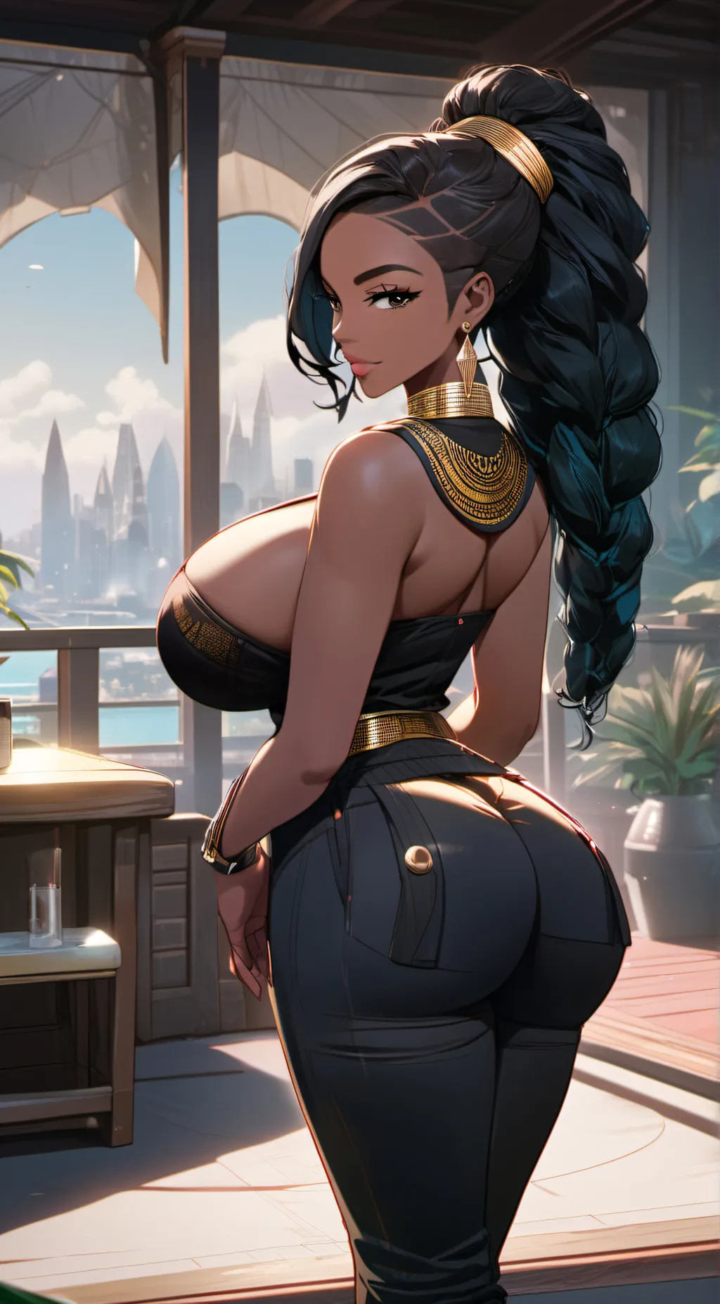 ai character: GYAT background