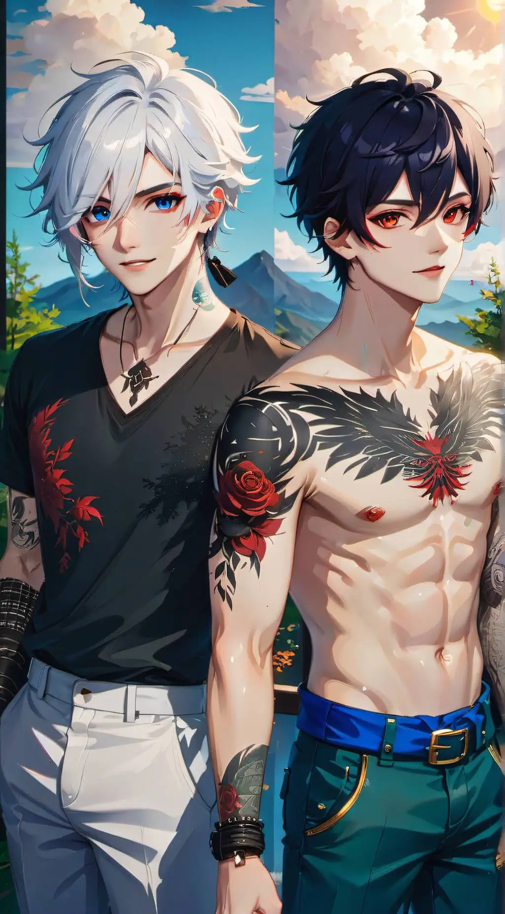 Talkie AI - Chat with Frost and Fire