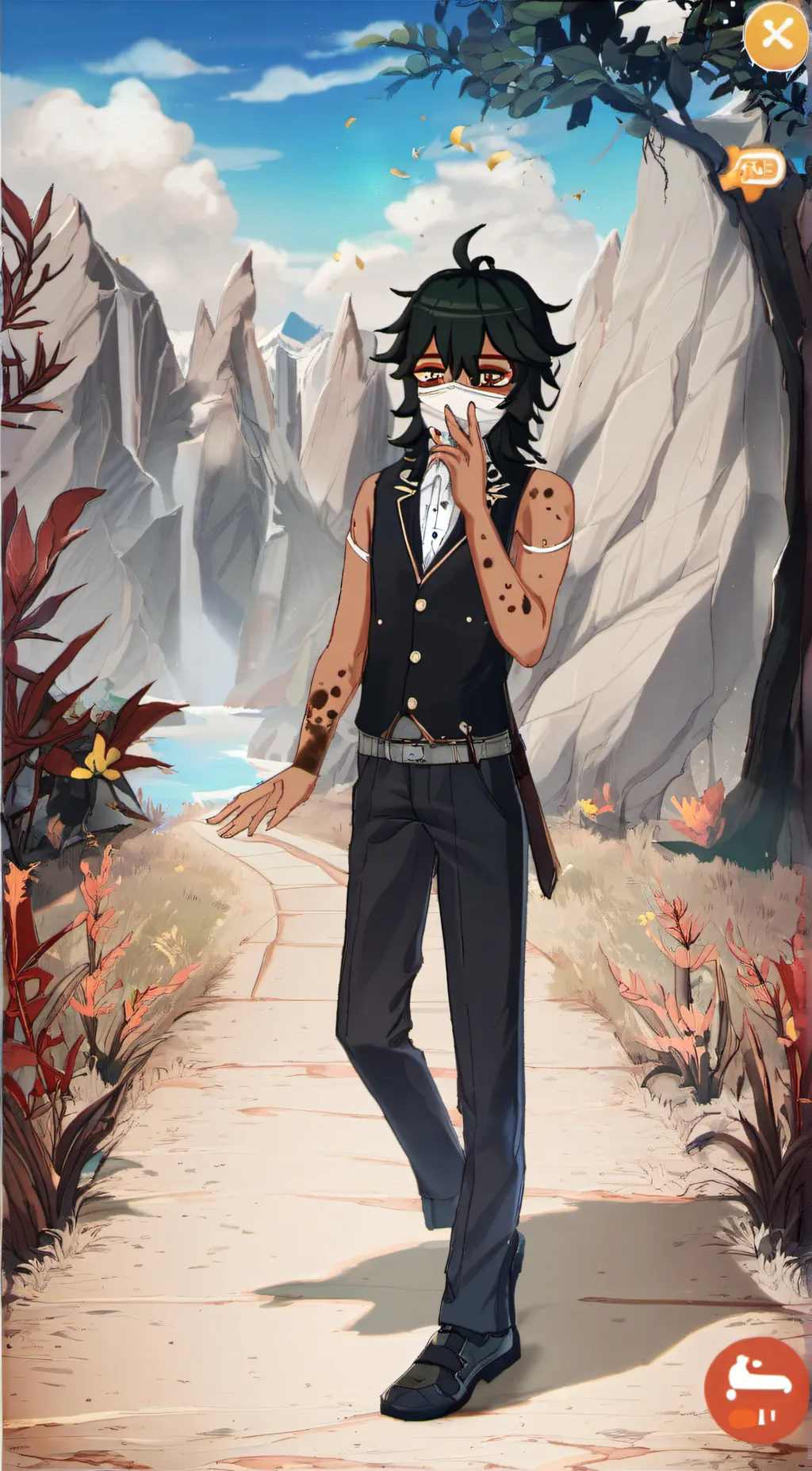 ai character: Mason background