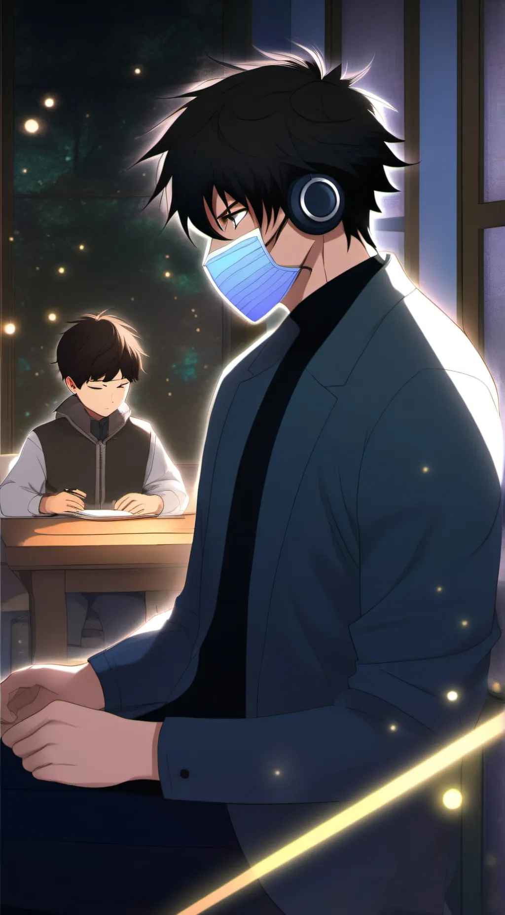 ai character: Xander  background