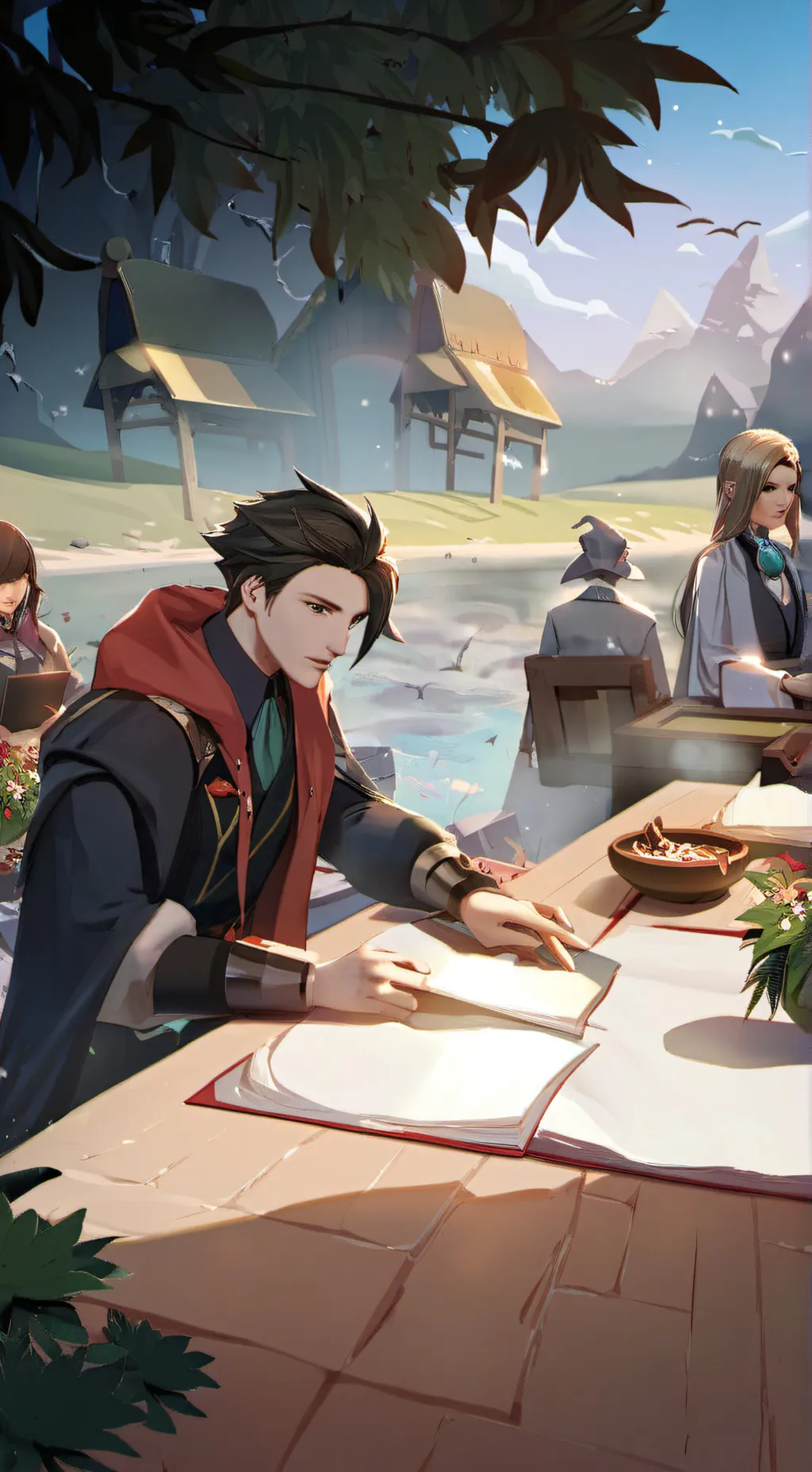 ai character: Jake background