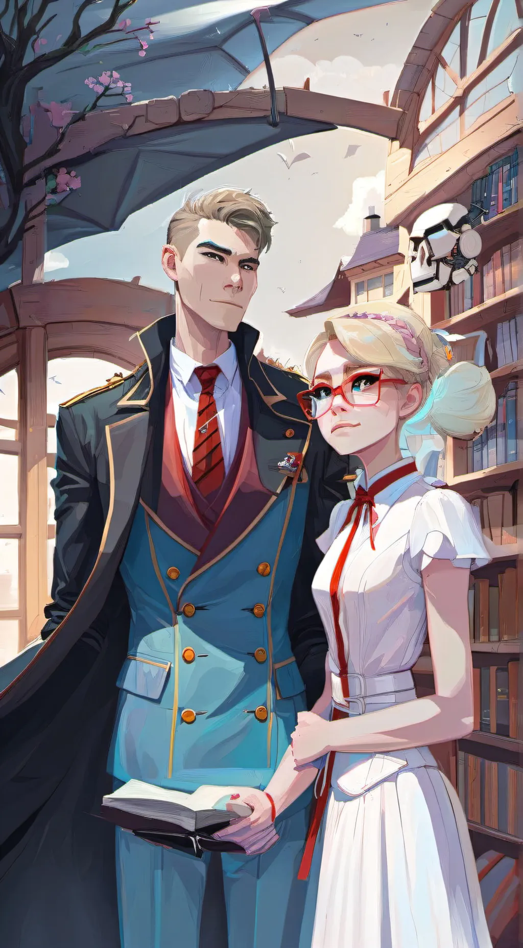 ai character: Talking ben background