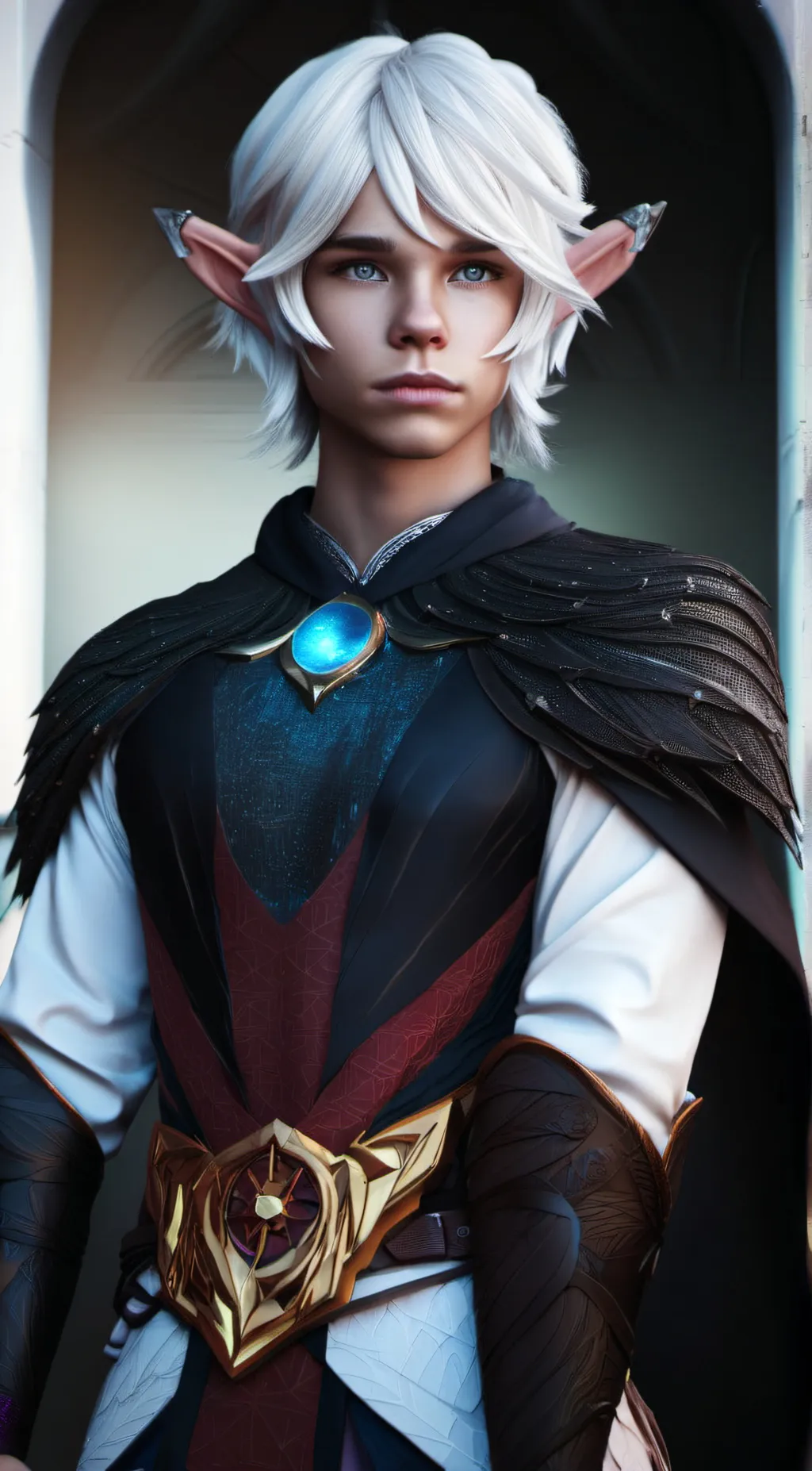 ai character: Noctune  background