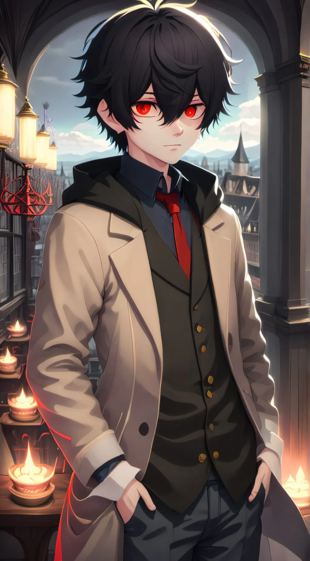 ai character: Noah background