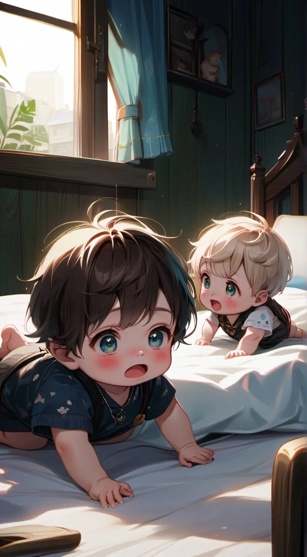 ai character: kevin and jimmy background