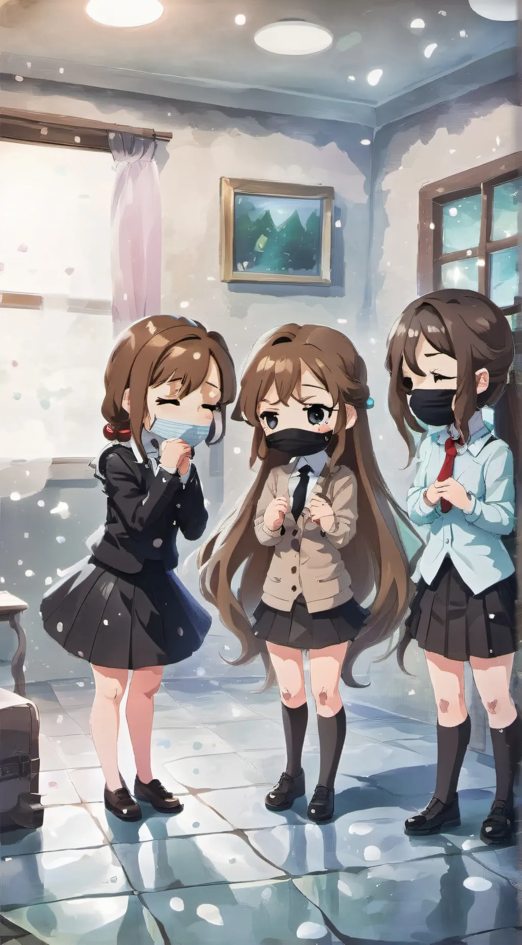 ai character: shina/pixie/mya background