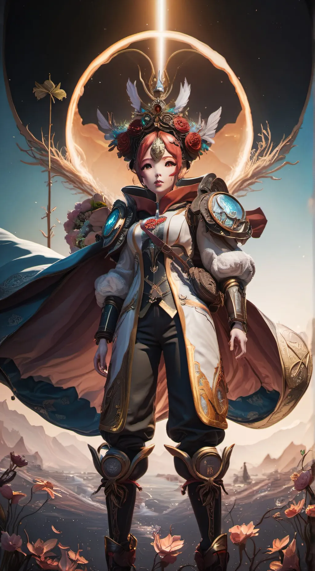 ai character: lily background