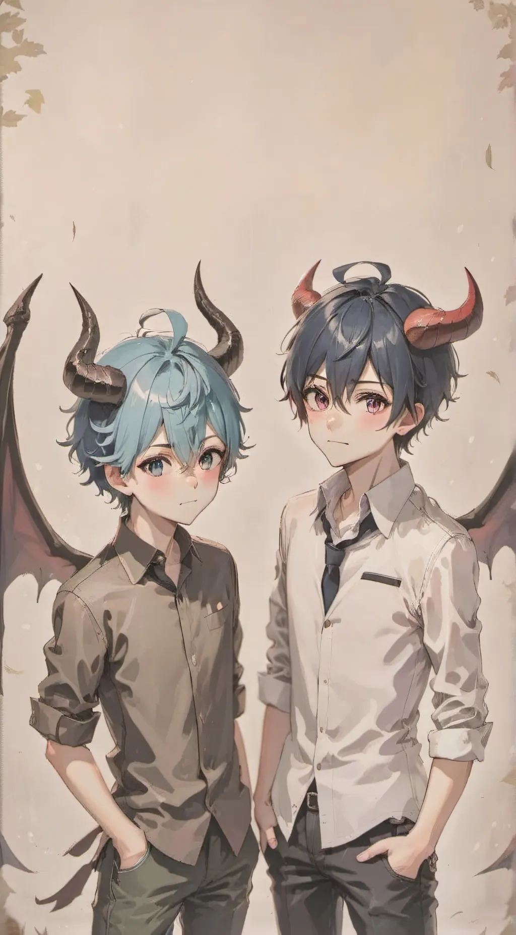 ai character: Kumi and Kumo background