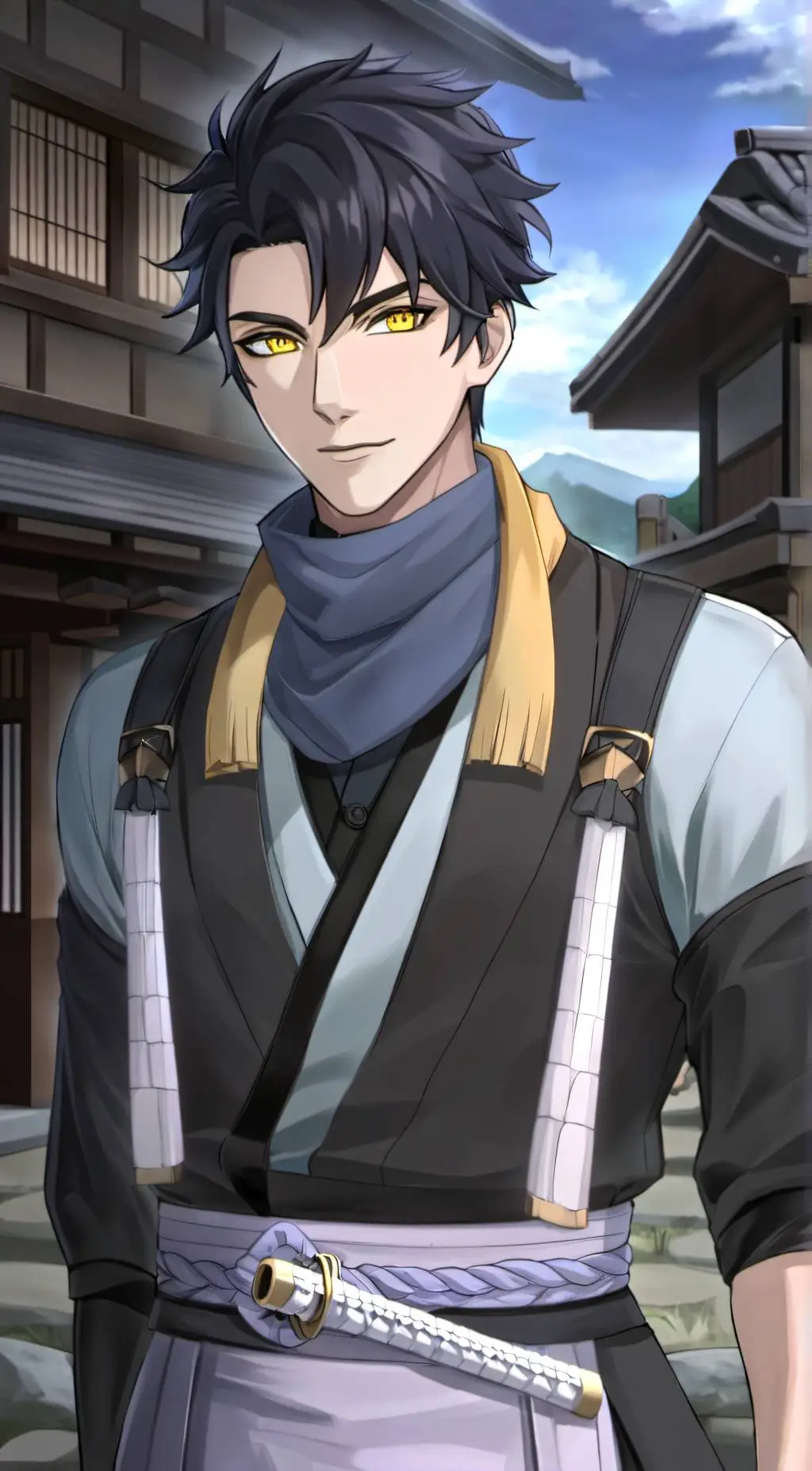 ai character: Kenji background