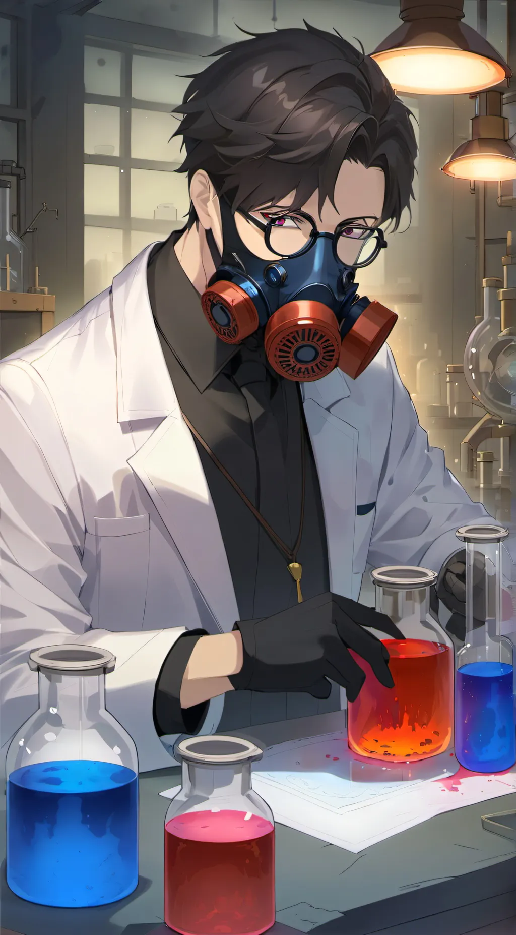 ai character: SL-8711  background