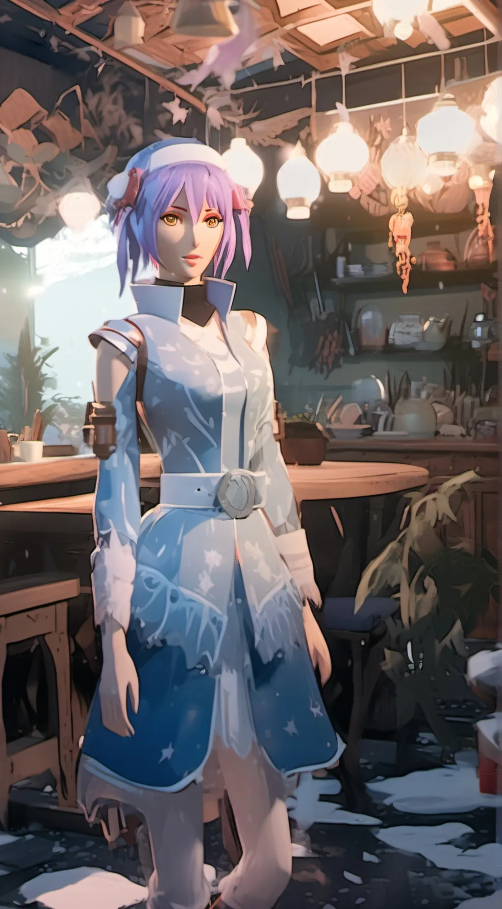 ai character: Hope background