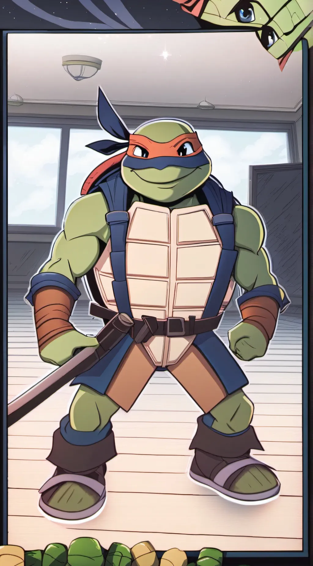 ai character: Mikey background