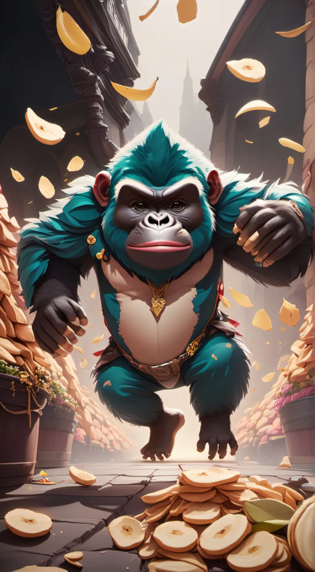 ai character: Goosey l background