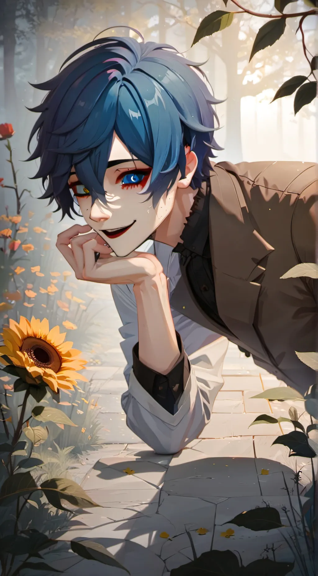 ai character: ♡eyeless jack♡ background