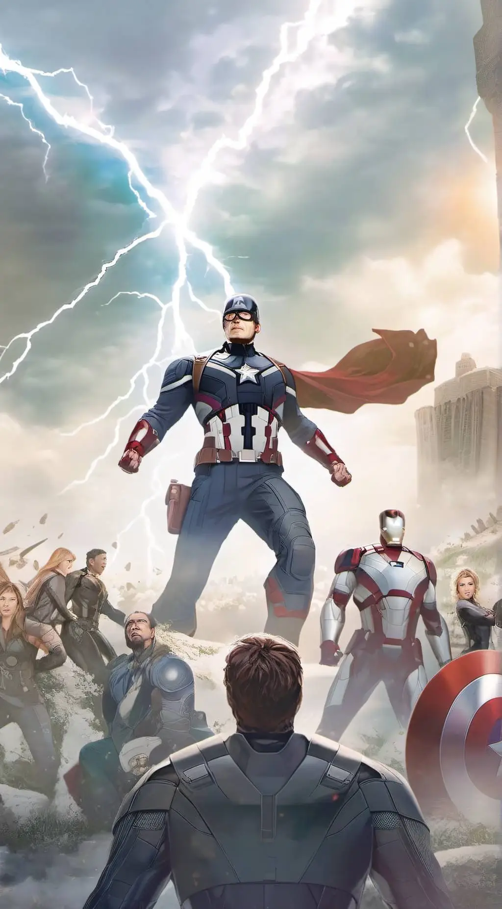 ai character: the avengers background