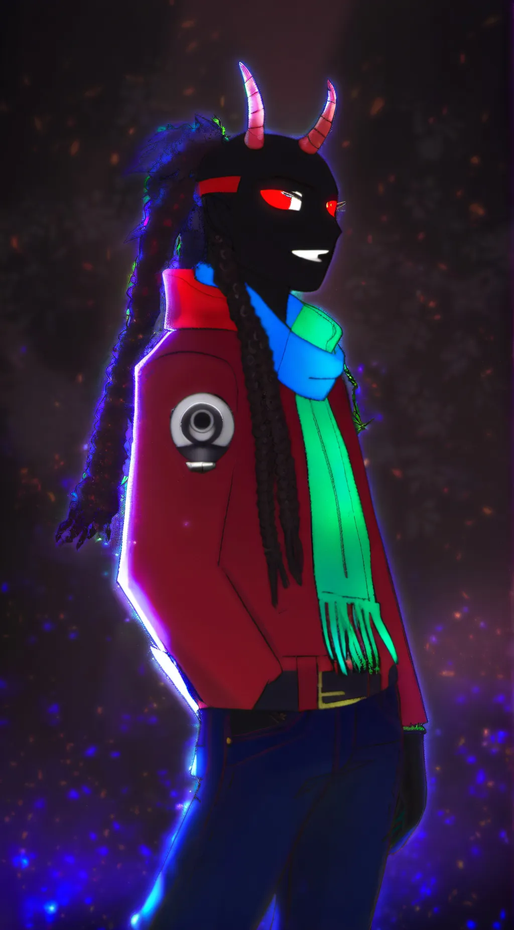 ai character: solver blackheart background