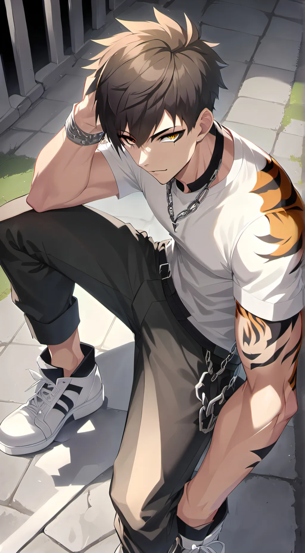 ai character: Levi background