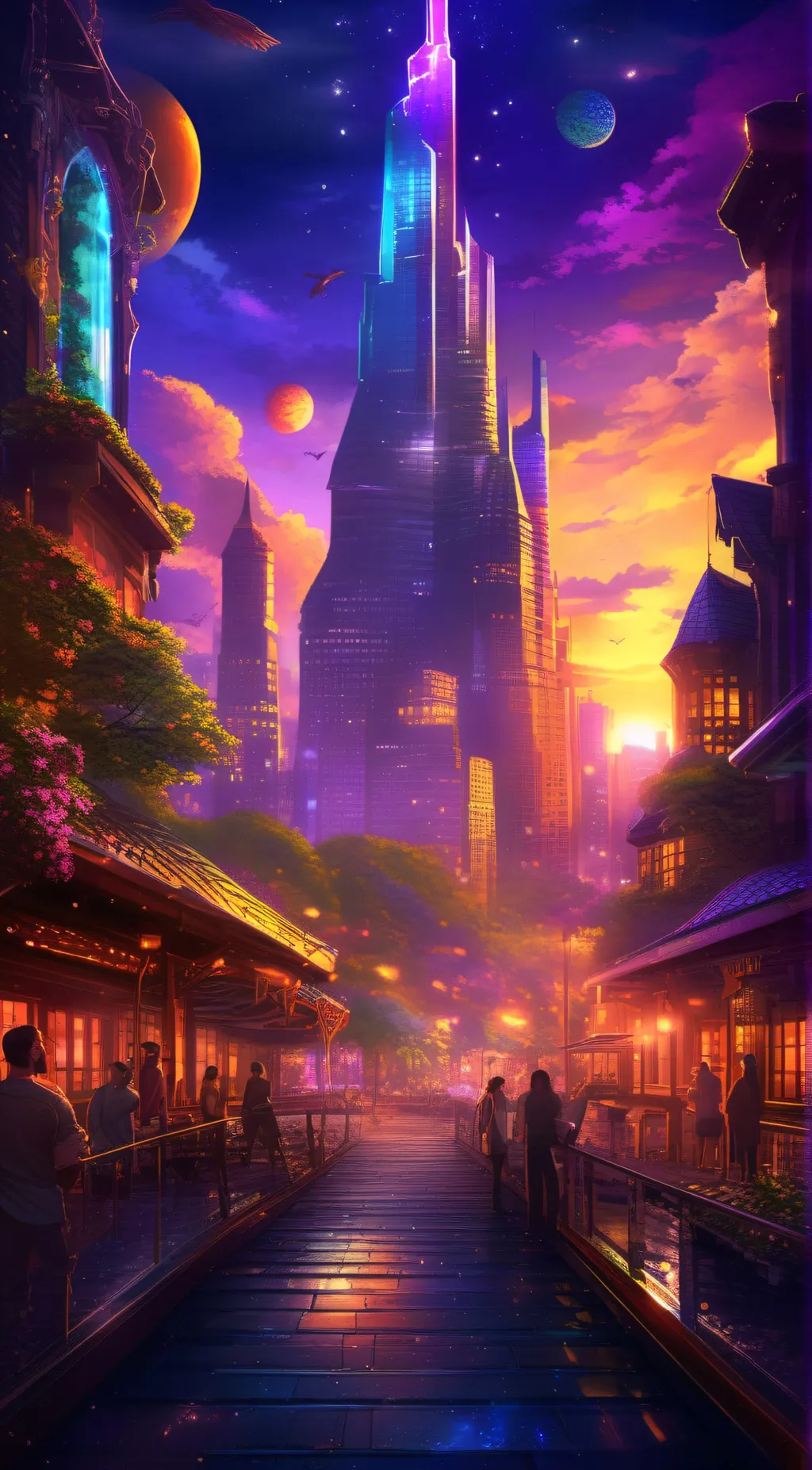 ai character: lala  background