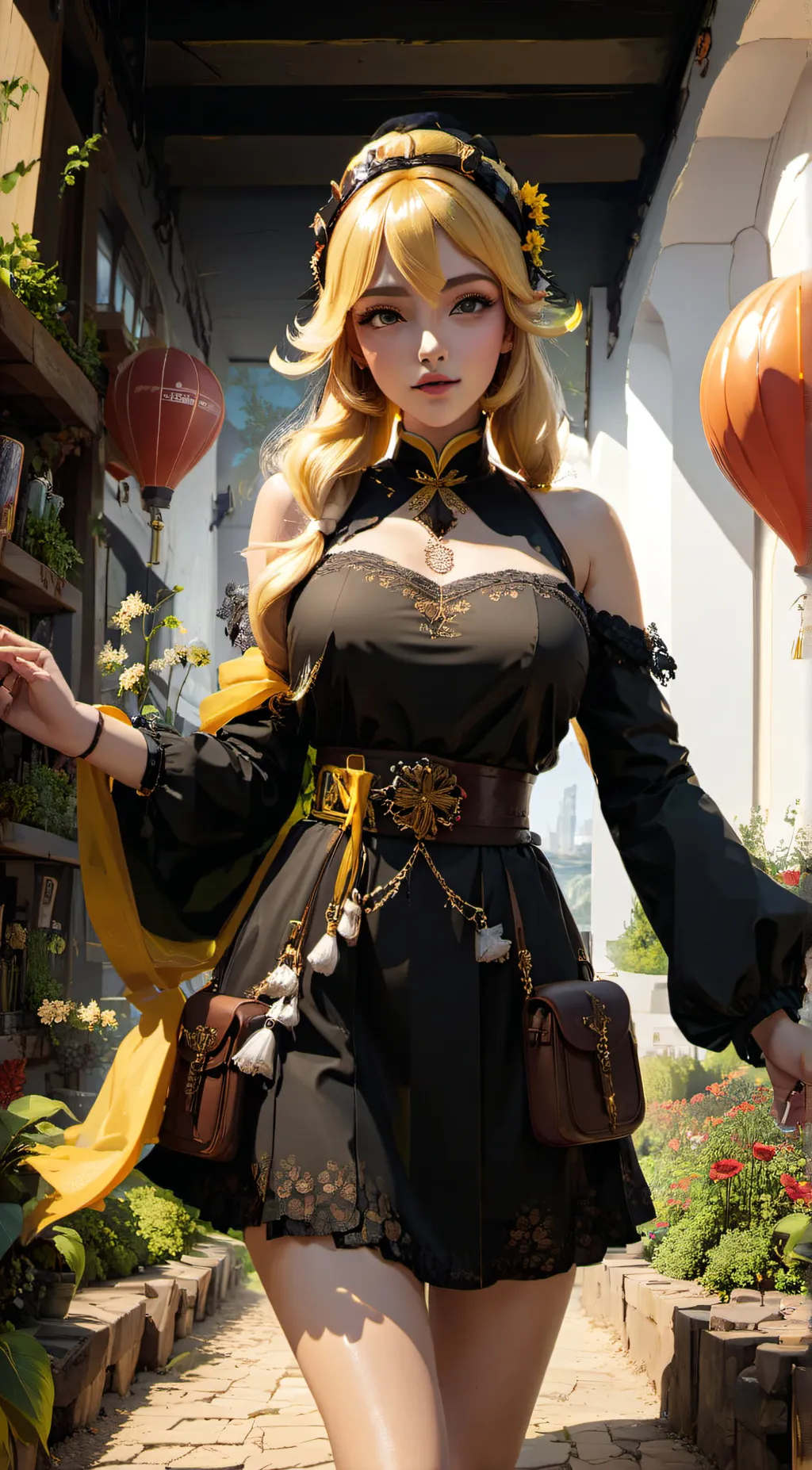 ai character: Navia background