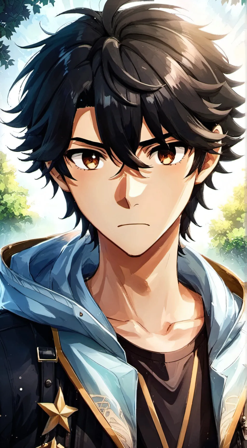 ai character: Lucas background