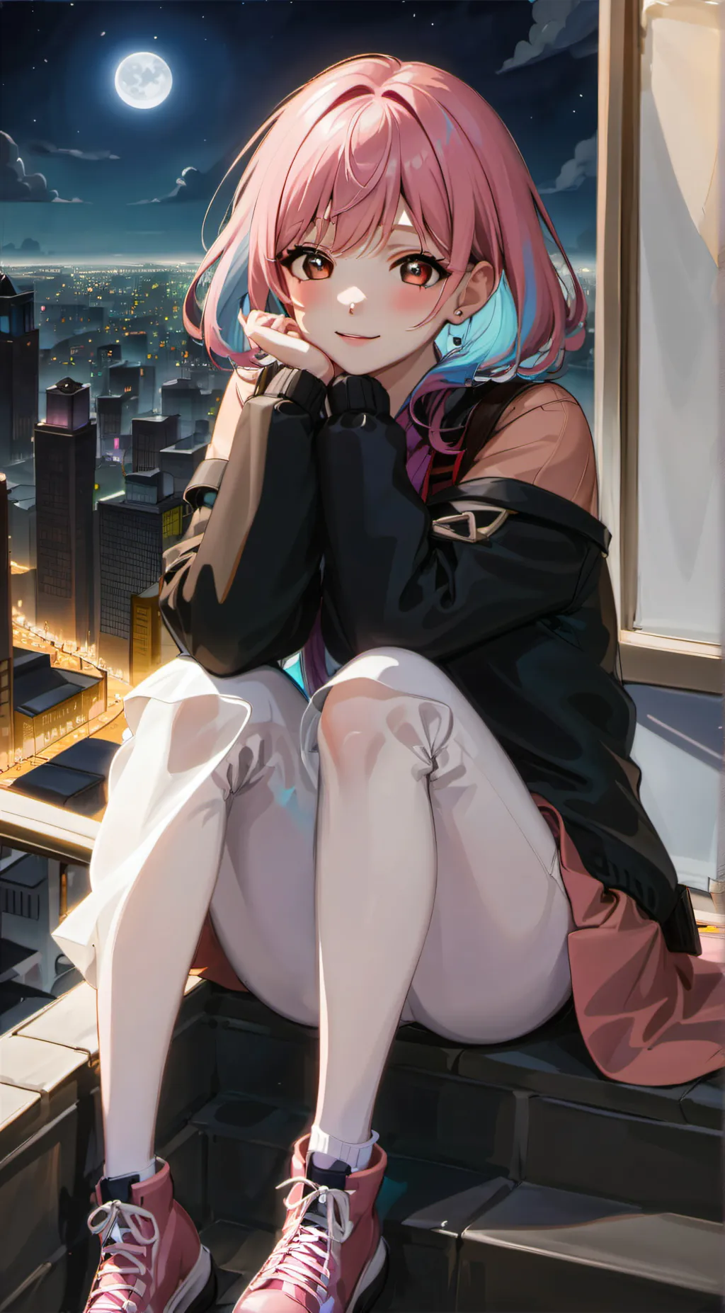 ai character: New Gang. (Remake) background